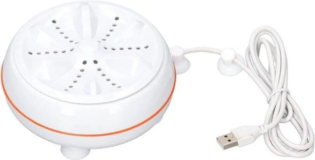 Nettoyeur ultrasons portable USB blanc pour linge délicat et voyage