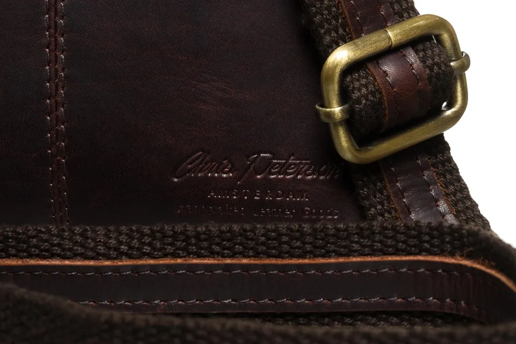 Borsa in Pelle Marrone PTN 1901E-OPU-0291 | Vera Pelle Artigianale - 8