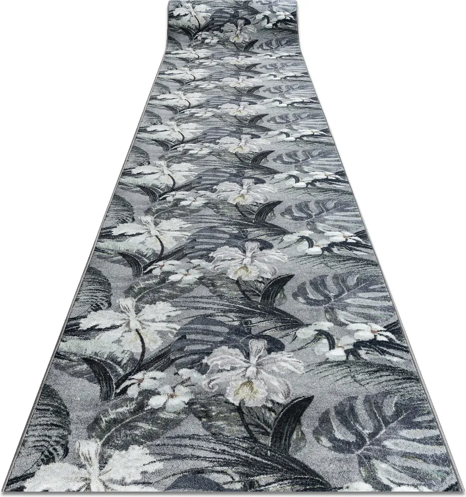 Aménager votre couloir avec le tapis de course MONSTERA gris 100x330 cm