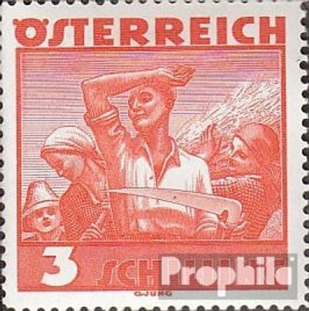 Briefmarken Österreich 1934 Mi 586 postfrisch Volkstrachten