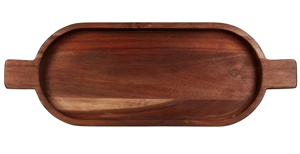 Plateau en bois ovale Brett ASA Sélection résistant pour service durable