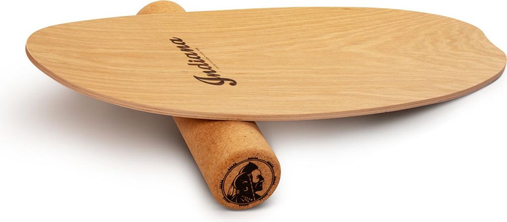 INDIANA Balance Board Eiche Inkl. Korkrolle Produktbild 