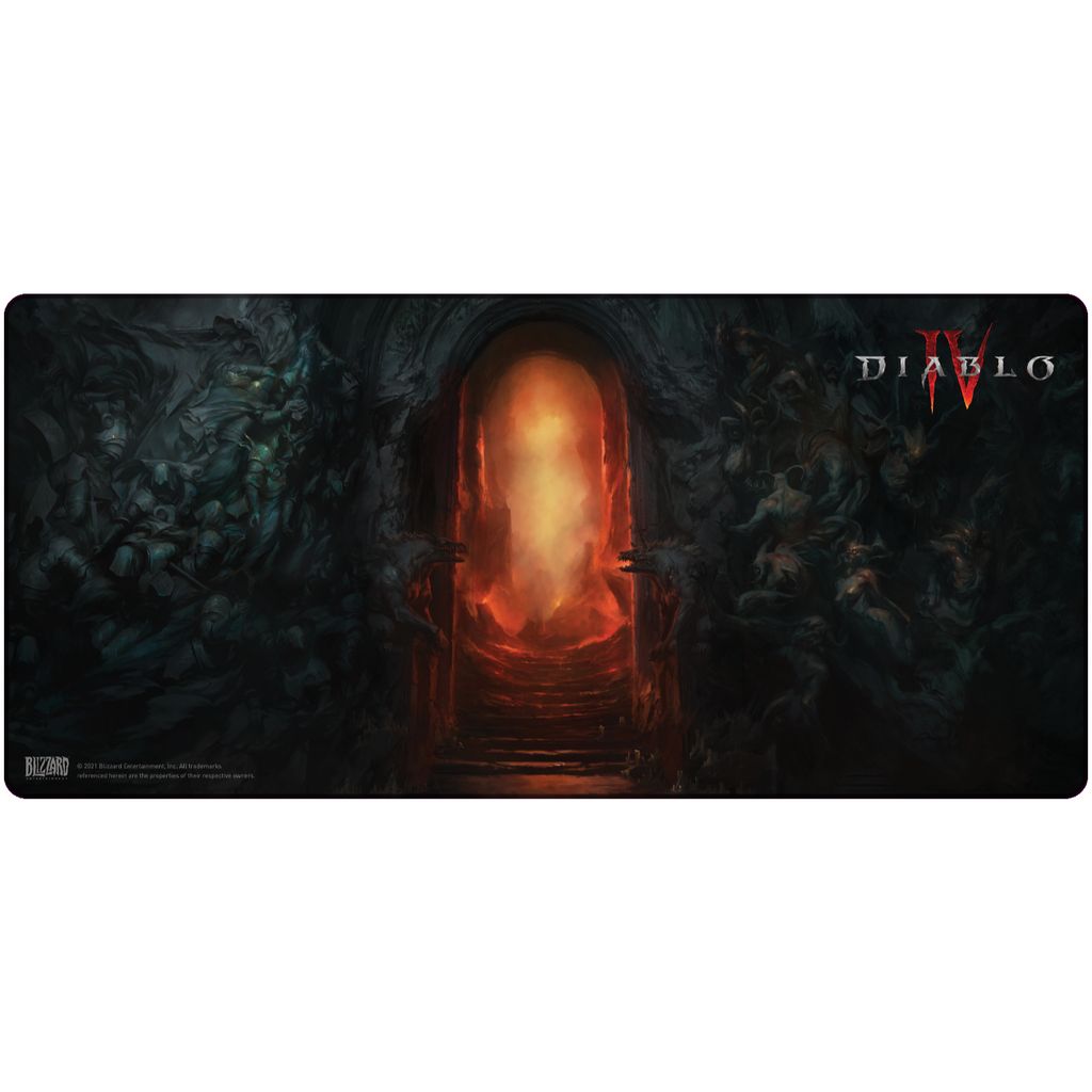 Tapis de souris de jeu Blizzard DIABLO IV - Gate of Hell Image du produit 