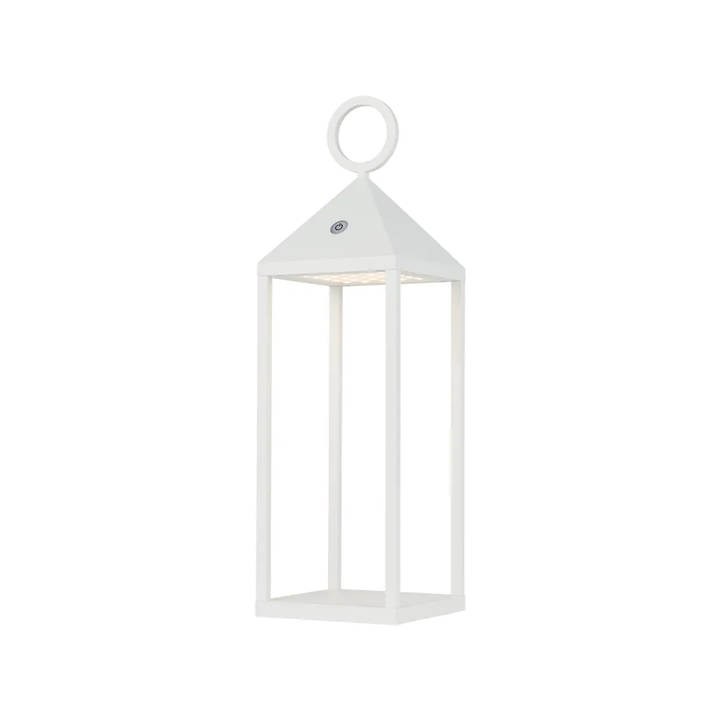Lampe d'extérieur LED Nowodvorski PICNIC 8178 blanche en aluminium