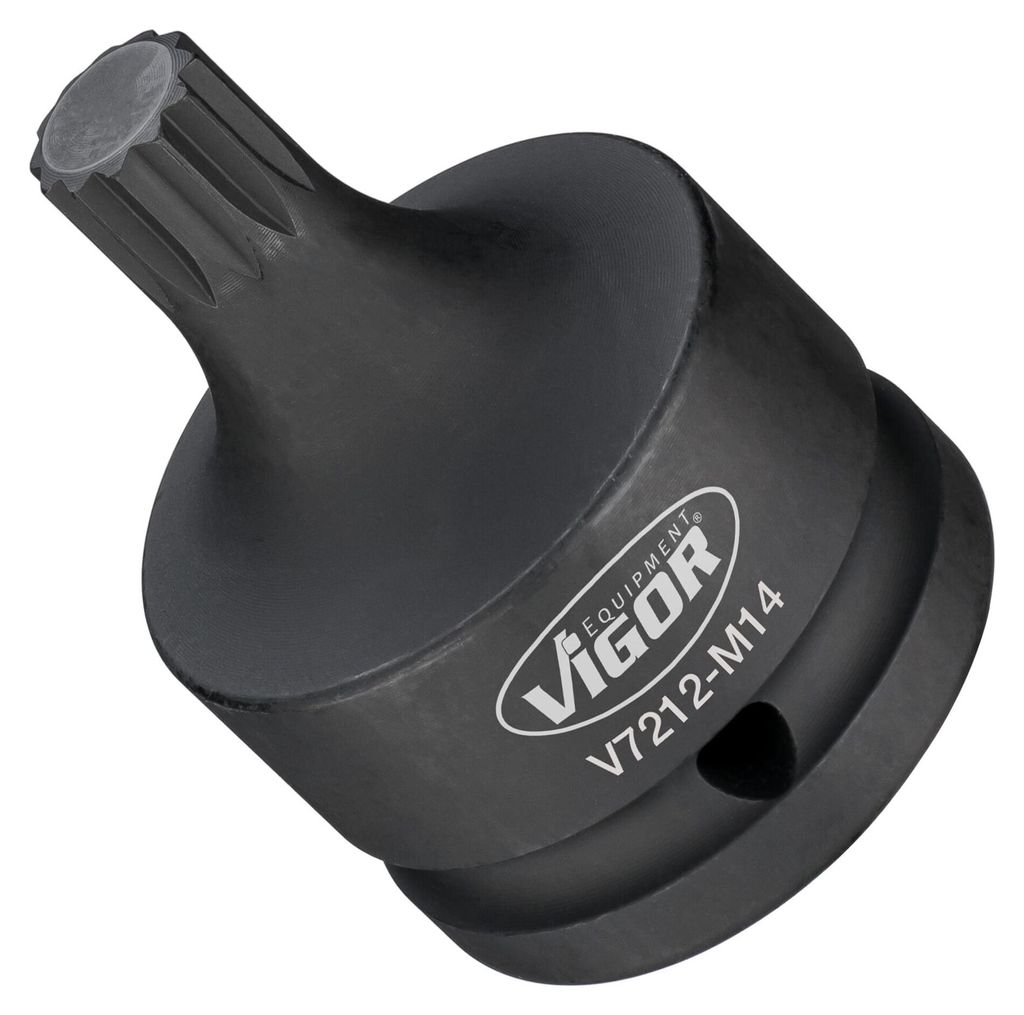 VIGOR Kraft-Stecknuss V7212-M14 60mm für Maschinenbetätigung