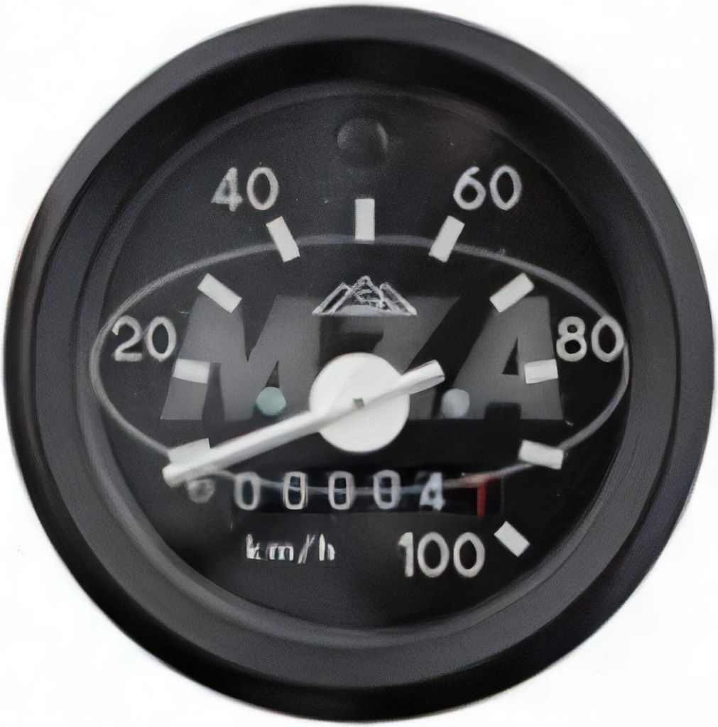 Tachometer Ø60mm bis 100km/h - Simson S51, S53, S70, S83