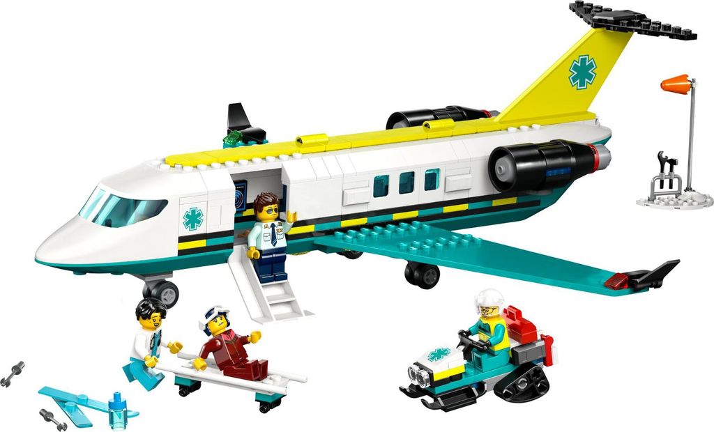 LEGO® City Lotnicze pogotowie ratunkowe 60465 Zdjęcie produktu 