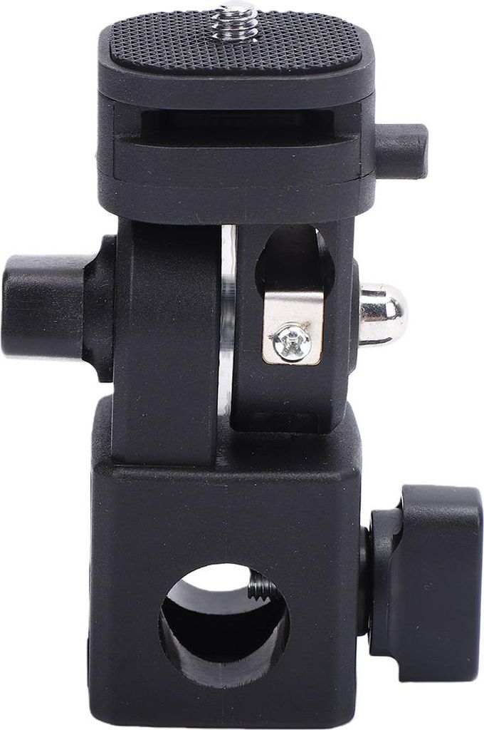 Lichtstativ-Adapter Kaltblitzschuh-Adapterhalterung 1/4-Zoll-Schraube für Kamera-Lichtstativ 180-Grad-Neigung Schnellwechselplatte Kompatibel mit ...