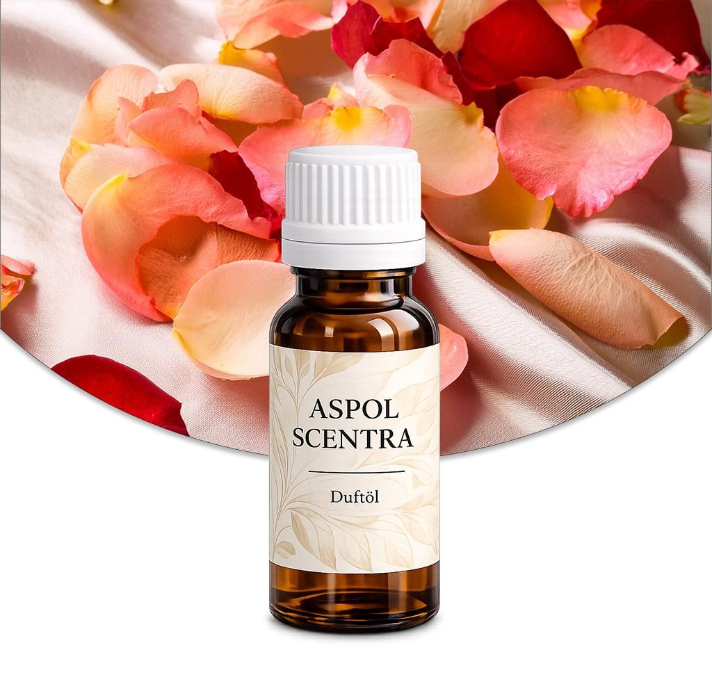 Aspol Scentra Rosenblätter UFIREADY Duftöl für Kerzen 10 ml