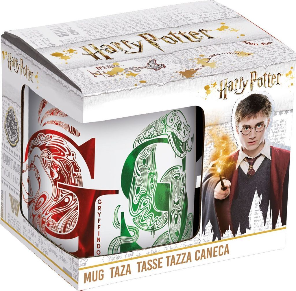 Kubki Harry Potter karton zewnętrzny Domy 325 ml (6) Zdjęcie produktu 