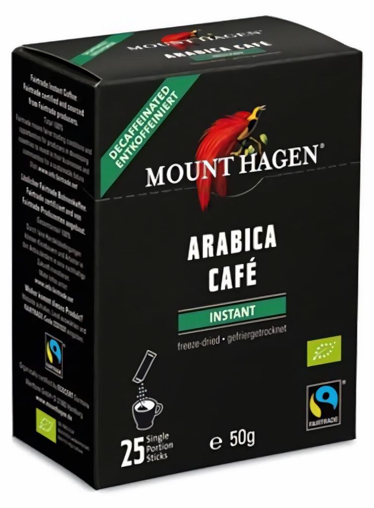 Caffè istantaneo Arabica - decaffeinato 25 bastoncini 50g Immagine del prodotto 