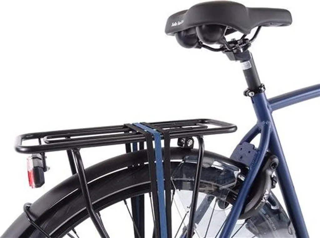 Porte-bagages Aldo 28 pouces montage discret pour vélo avec garde-boue