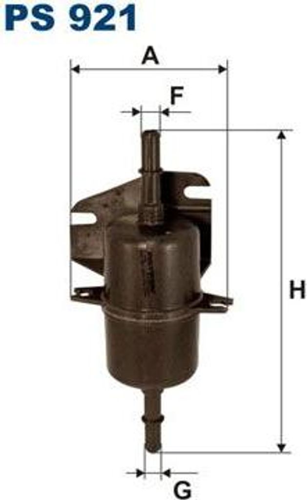 FILTRON PS 921 Kraftstofffilter OE 46416684 kompatibel mit Strada, Siena, Seicento, Palio