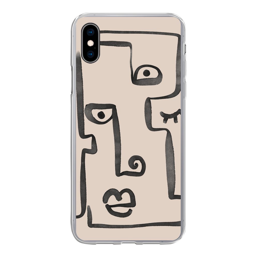 MuchoWow® Handyhülle Schutzhülle Hülle für iPhone Xs Auge - Produktbild 