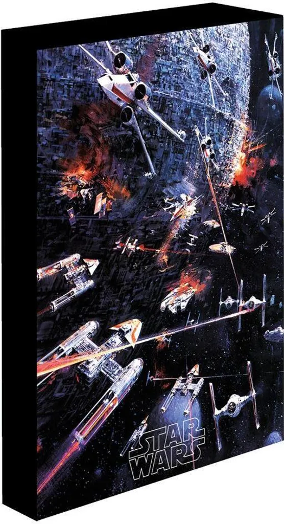 Quadro LED Star Wars Death Star Assault PM6819 | 40x30 cm