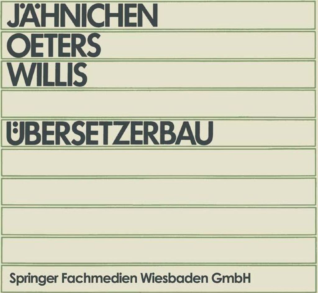 Übersetzerbau