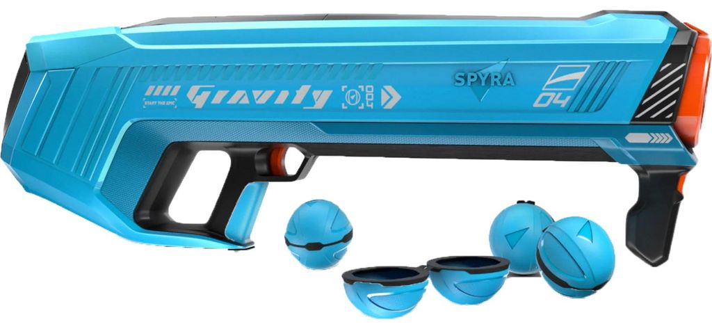 Spyra Gravity bleu lanceur de bombes à eau Image du produit 