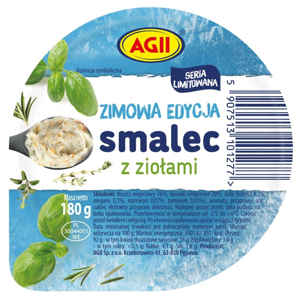 Saindoux aux herbes, 180 g Image du produit 