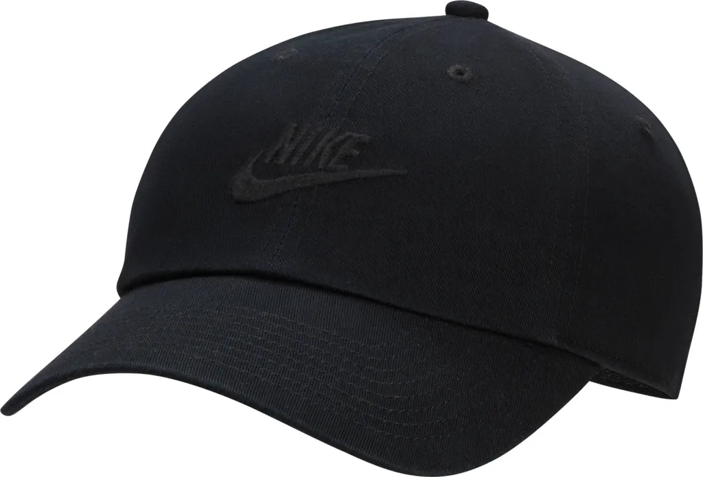 Nike Club Cap FB5368-010 M/L - Cappellino Cotone Lavato Nero