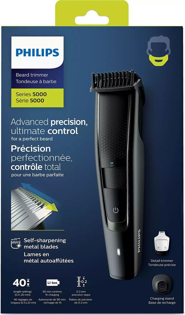 Philips BEARDTRIMMER Series 5000 BT5515/70 Trymer do brody Zdjęcie produktu 15