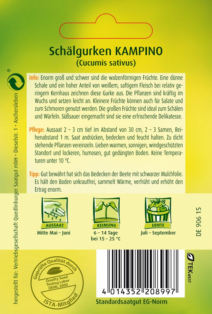 Schälgurke, Kampino Produktbild 