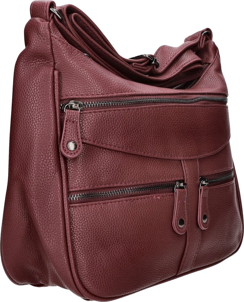 Handtasche Shopper NB3109-3 Rot Kunstleder 30x22x10 cm mit Produktbild 