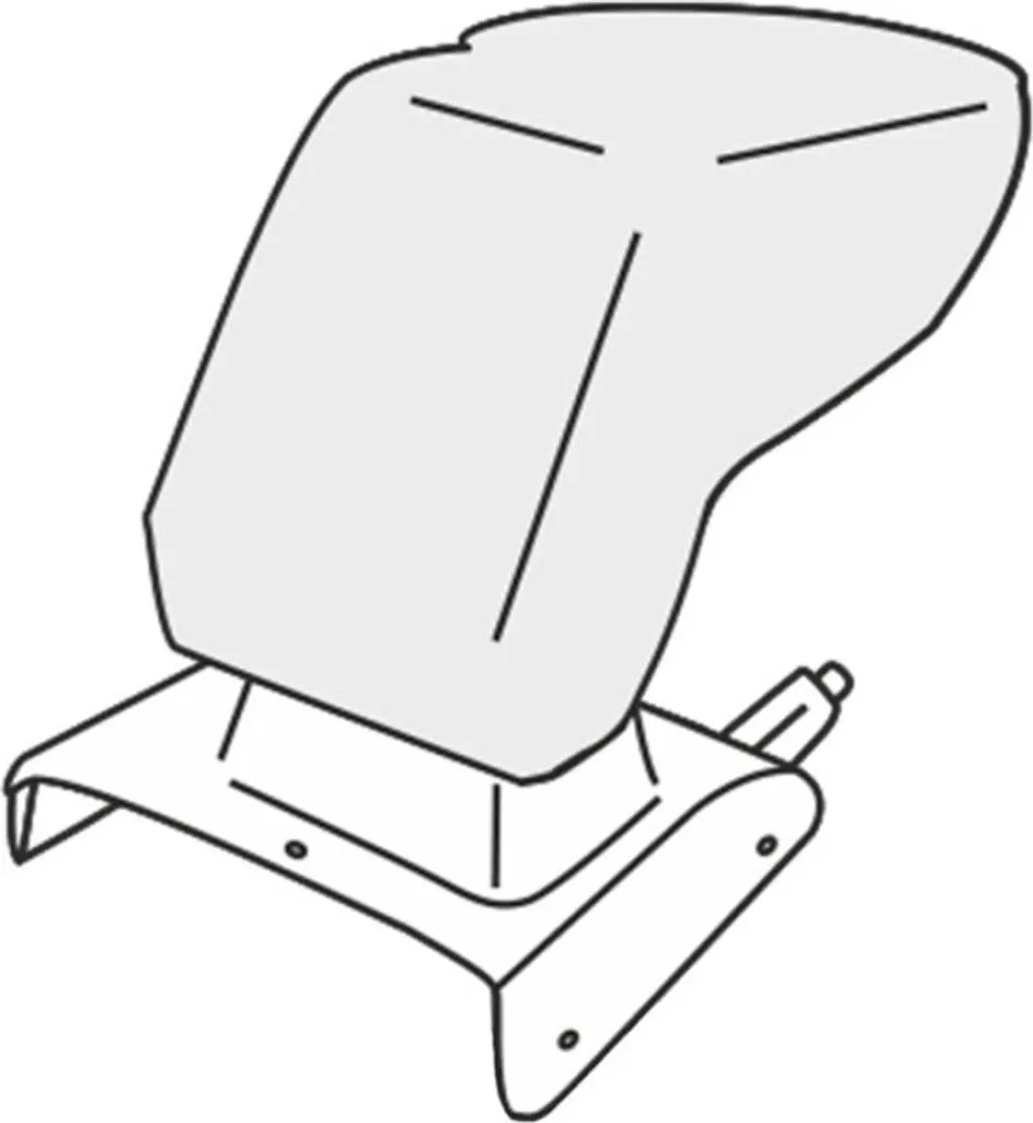 Bracciolo Comfort Chevrolet Orlando Tessuto - Accessorio Famiglia