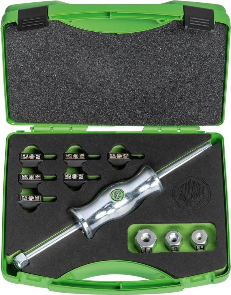 KUKKO Gleithammer-Satz M3-4-5-6-8-10 Produktbild 