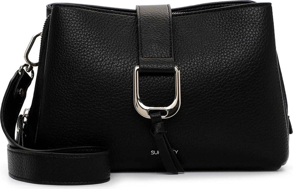 SURI FREY Schultertasche Umhängetasche SFY Keely SC Shoulderbag Black schwarz