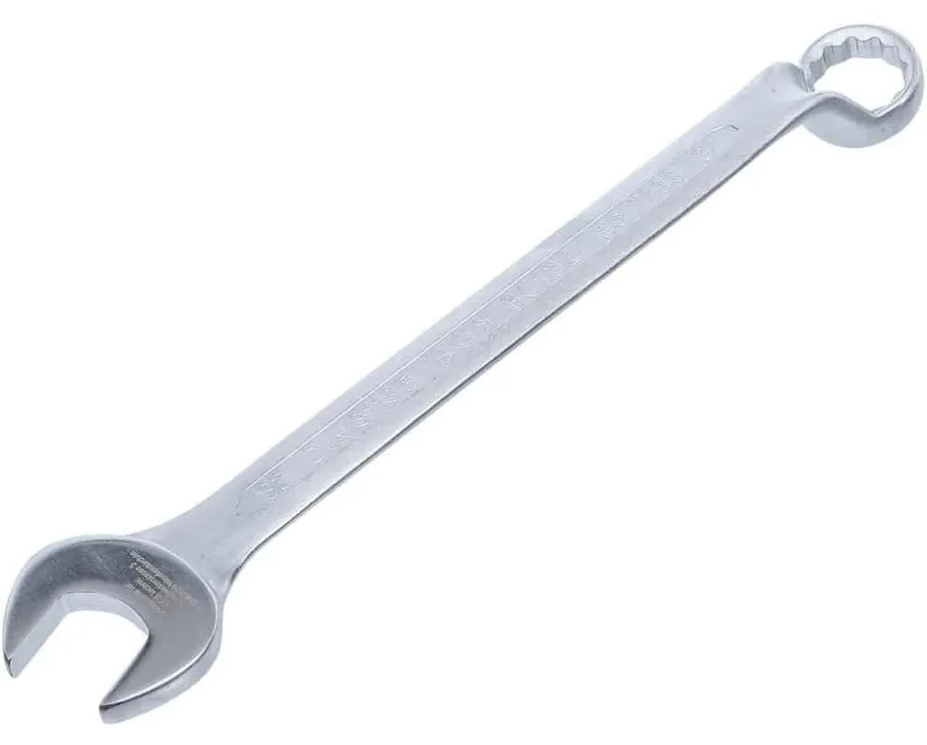 Clé Mixte 32 mm pour Zones Difficiles - Outil Serrage Mécanique Lourde