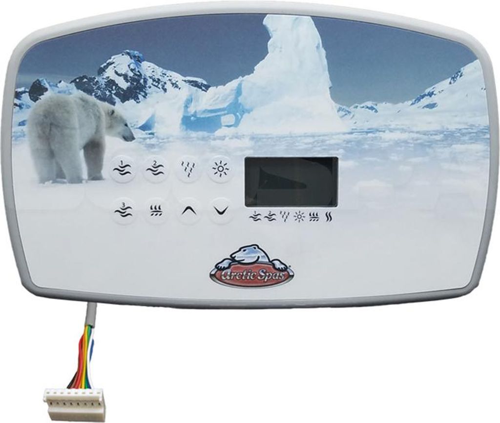 Bedienfeld an der Oberseite für Arctic Spas TSC-80