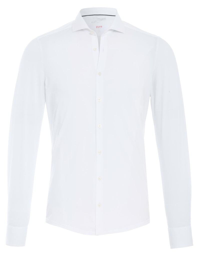 Pure PURE- Functional Hemd Langarm, uni weiß 900 900 41 Produktbild 