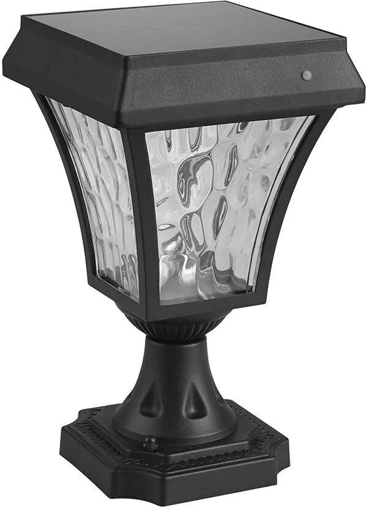 Lampada LED Solare V-TAC VT-983-S 2W: Design Moderno Nero Matt