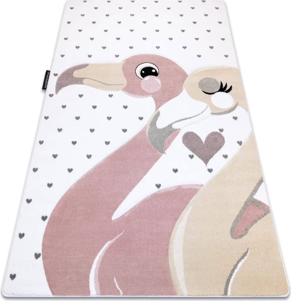 Tapis PETIT FLAMINGOS 180x270 cm - Anti-tache et facile d'entretien
