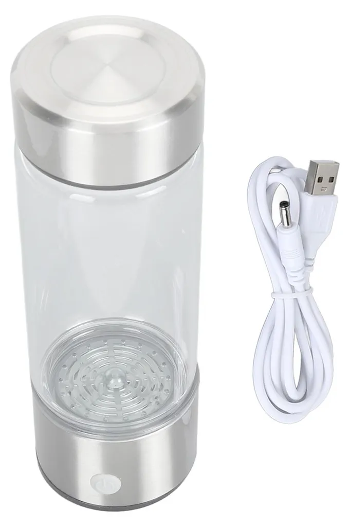 Ioniseur d'eau portable à électrolyse, bouteille nomade rechargeable USB