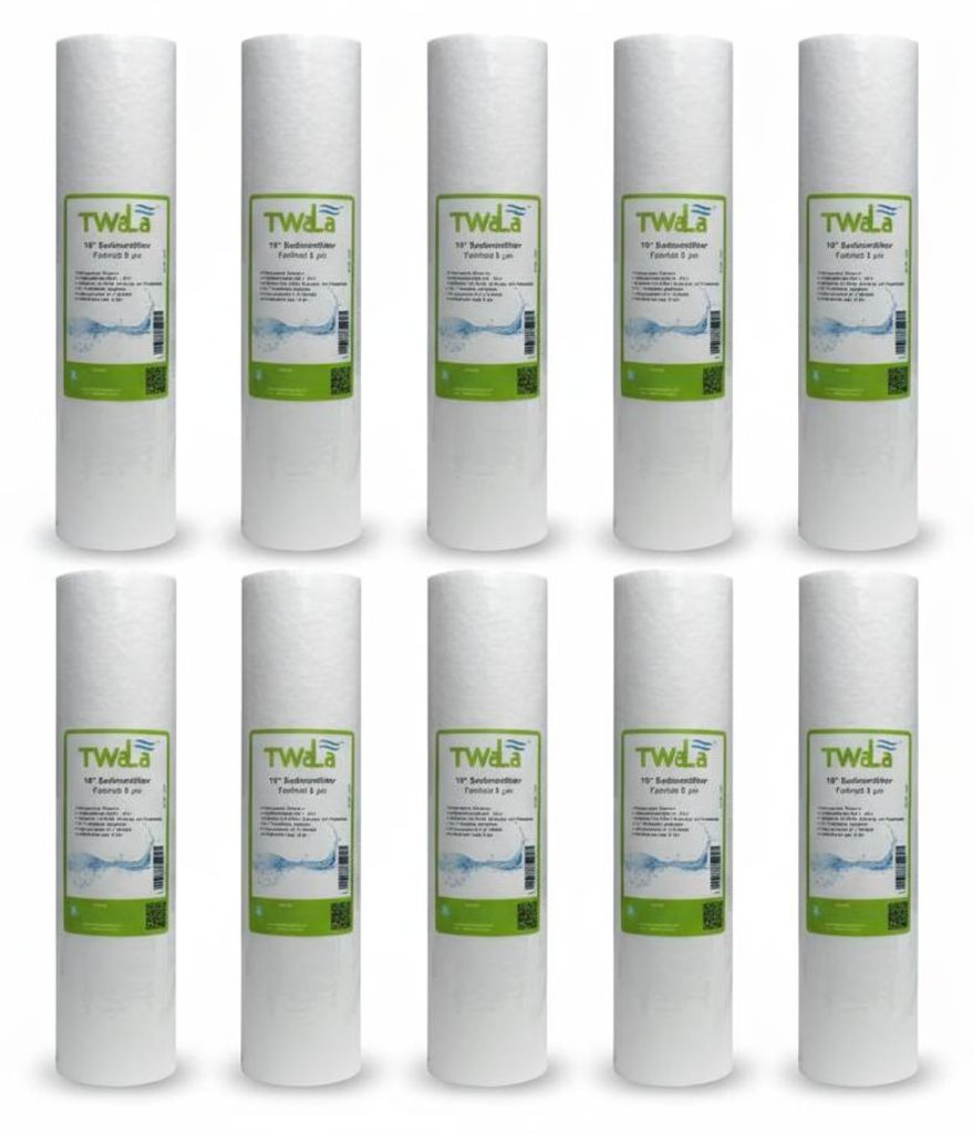 10x TWaLa 10' Sediment Trinkwasser Filter für Umkehrosmose, Produktbild 