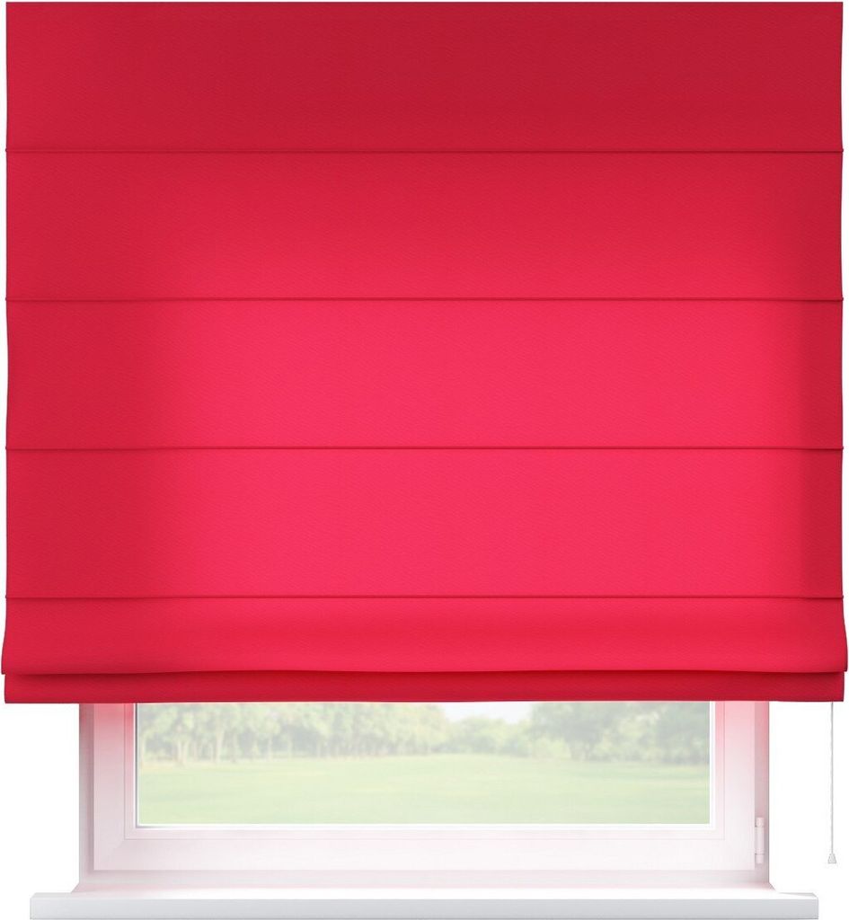 Dekoria Raffrollo Capri, rot, 100 x 170 cm