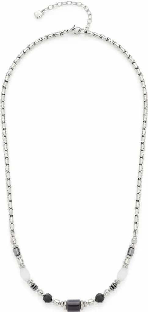 Bijou collier Casoria 45 en acier inoxydable anti-ternissement Leonardo