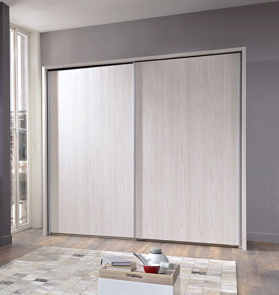WIEMANN Schwebetürenschrank Mainau Polar Lärche Nachbildung 160x67x220