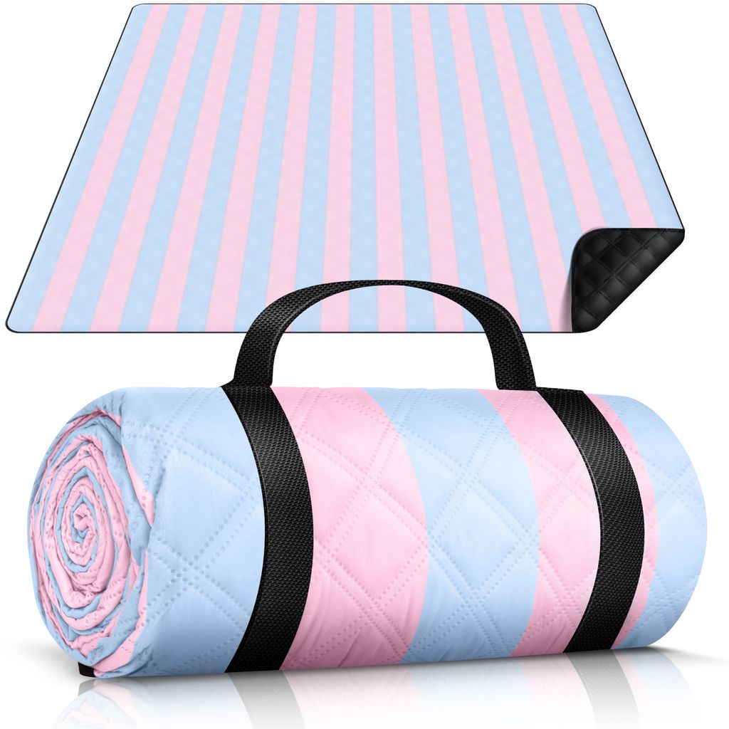 HOEL® Picknickdecke 200x200 cm wasserdicht + isoliert - Produktbild 