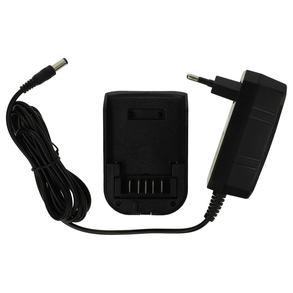 vhbw Ladegerät kompatibel mit Dewalt DCL030, DCK232C2, DCR006, DCH143N, DCH143M2, DCR016, DCK236C2, DCK235L2, DCK235C2 Werkzeug Li-Ion-Akkus, 14,4 V