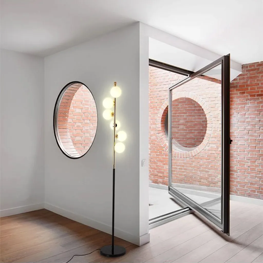 Lampe Toolight APP917-6F Noire - Éclairage Multi-Directionnel Design - 6