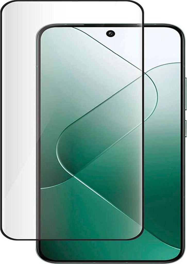 BigBen Connected, Bildschirmschutz für Xiaomi 14 aus gehärtetem 2.5D Glas mit SmartFrame, Transparent