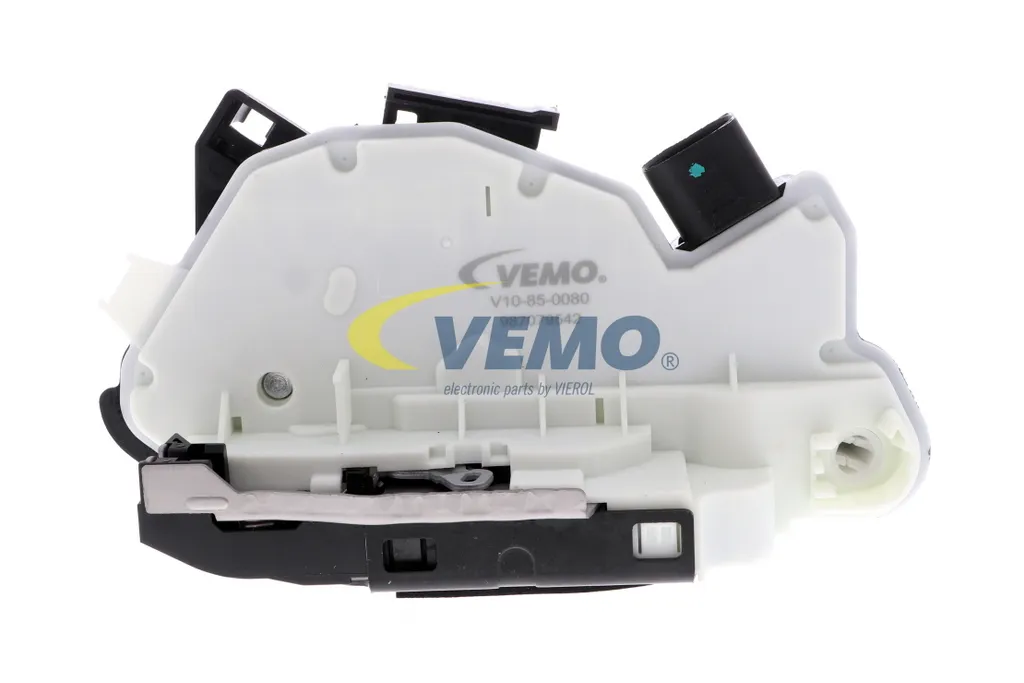 Serrure de porte d'origine VEMO V10-85-0080 robuste pour Seat et VW