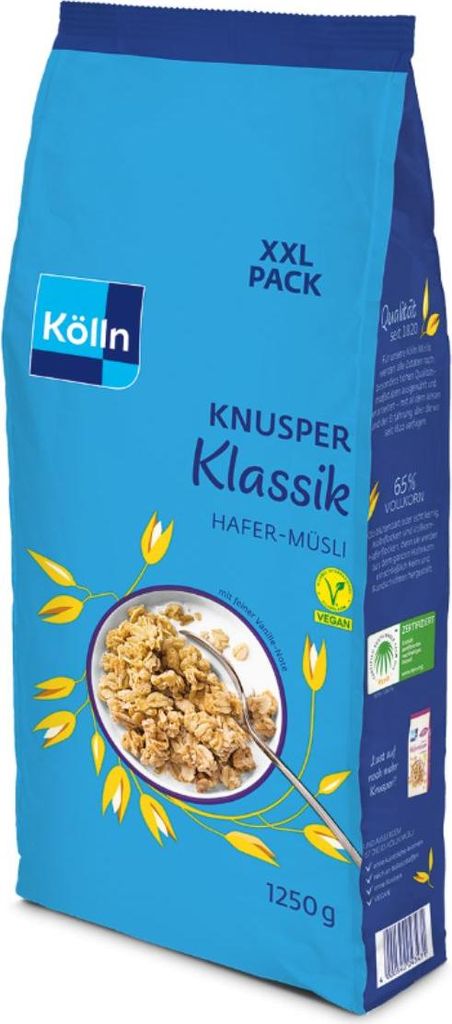 Kölln Müsli Knusper Klassik Grosspackung mit 4x1250g