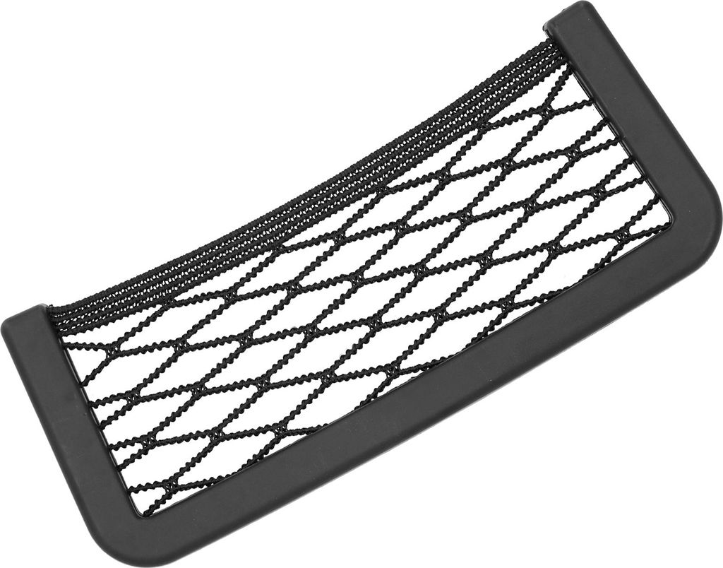 Universeller Auto-Netz-Aufbewahrungsorganisator für Mobiltelefone, kleine Gegenstände, Gadget-Halter, Autozubehör, klein, 14,4 x 8,9 cm