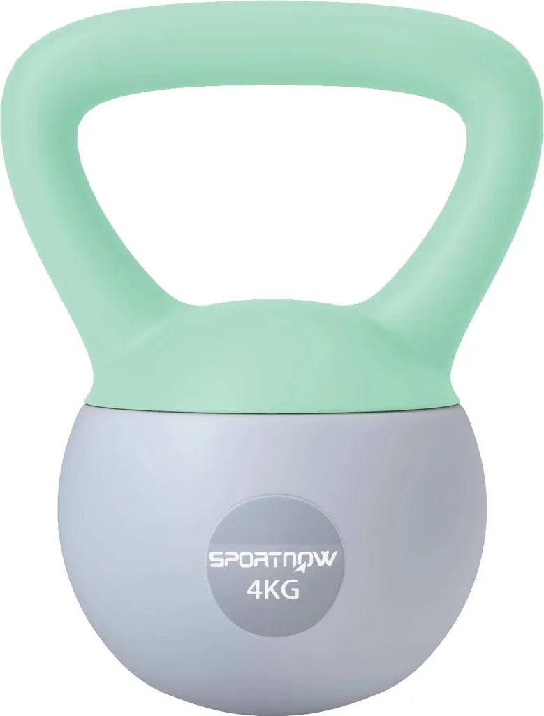 Kettlebell de Sport à Domicile 4 kg pour Muscler les Jambes et Bras