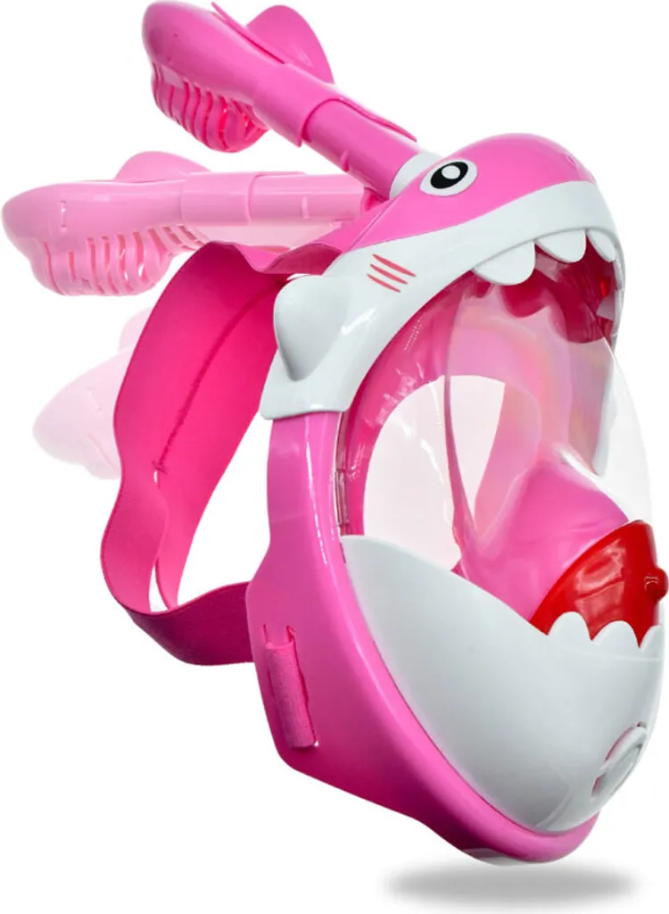 Masque de snorkeling intégral enfant SwimTech avec vision panoramique