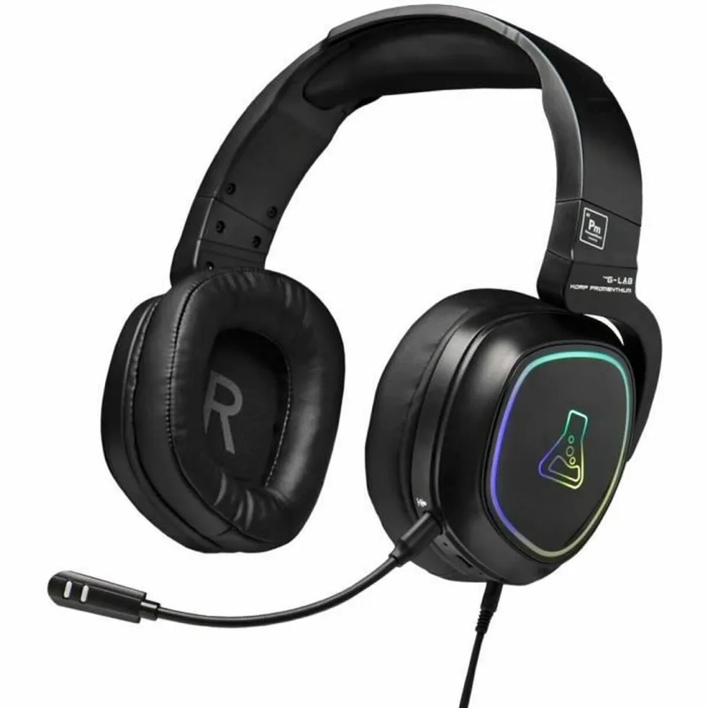 Casque Gaming Sans Fil Bluetooth Noir pour Console et Ordinateur G-lab