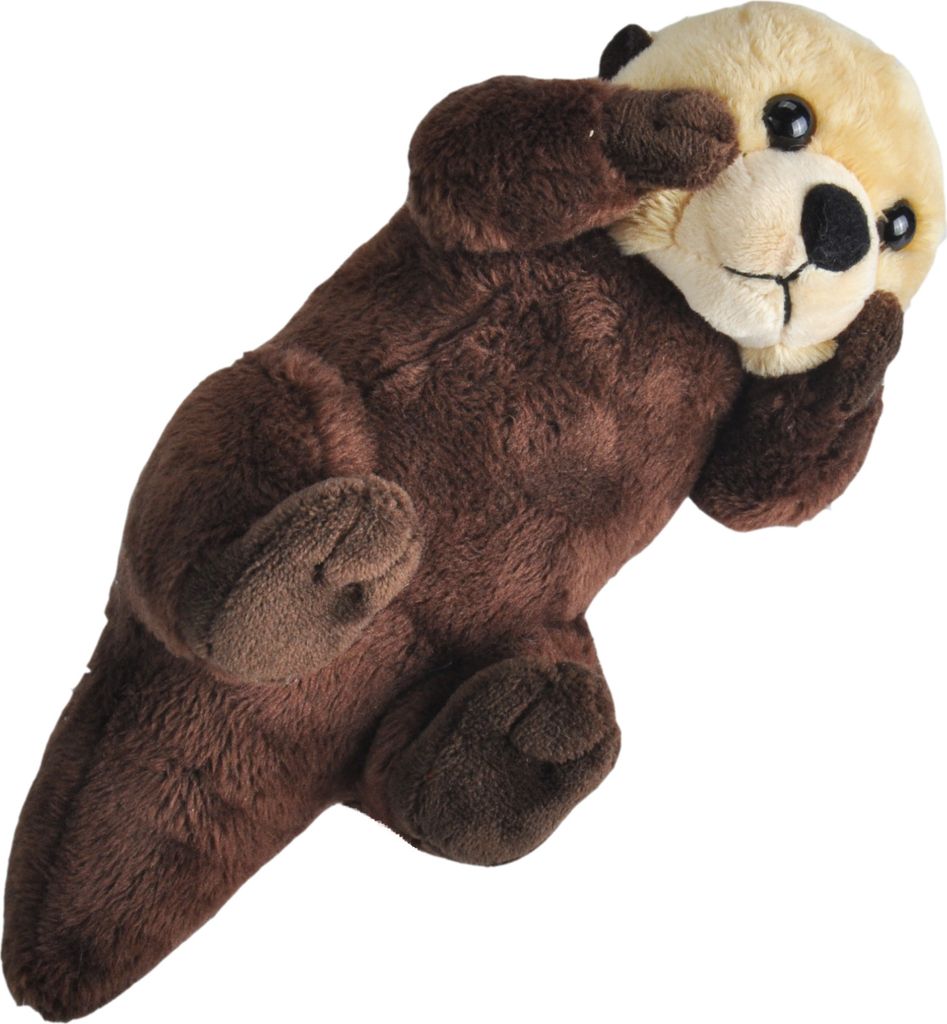 Wild Republic Otter liegend 20 cm mit Sound Kuscheltier Produktbild 